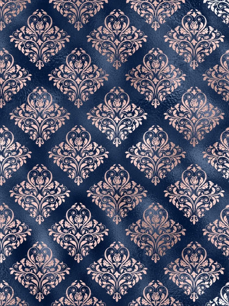 Blush & Navy 15 poster da Yaso Design & Art