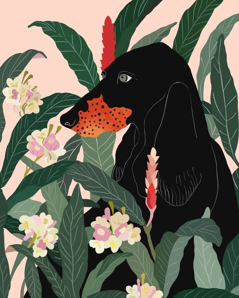 Hidden in the Greenery poster by ArtsySesta