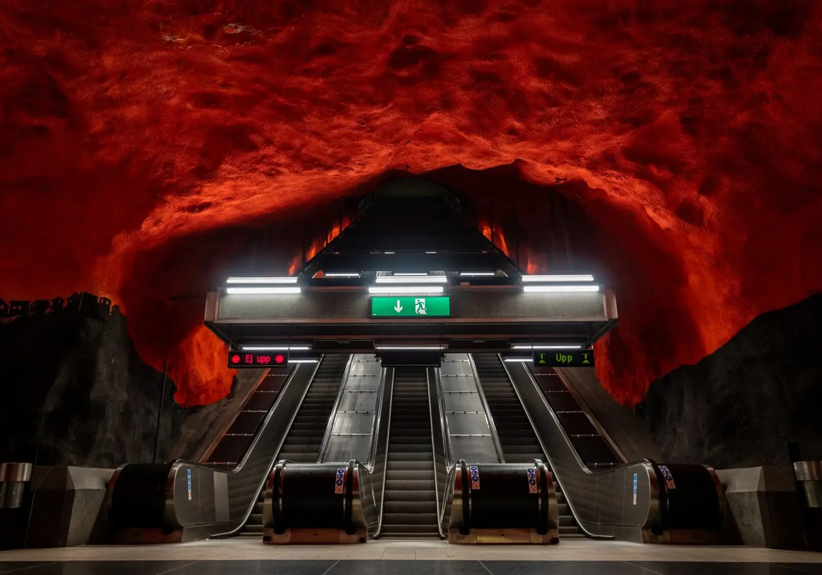 Metropolitana di Stoccolma poster da anderm