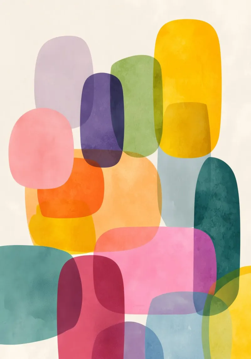 Jellybean Shapes 2 poster da Kiara
