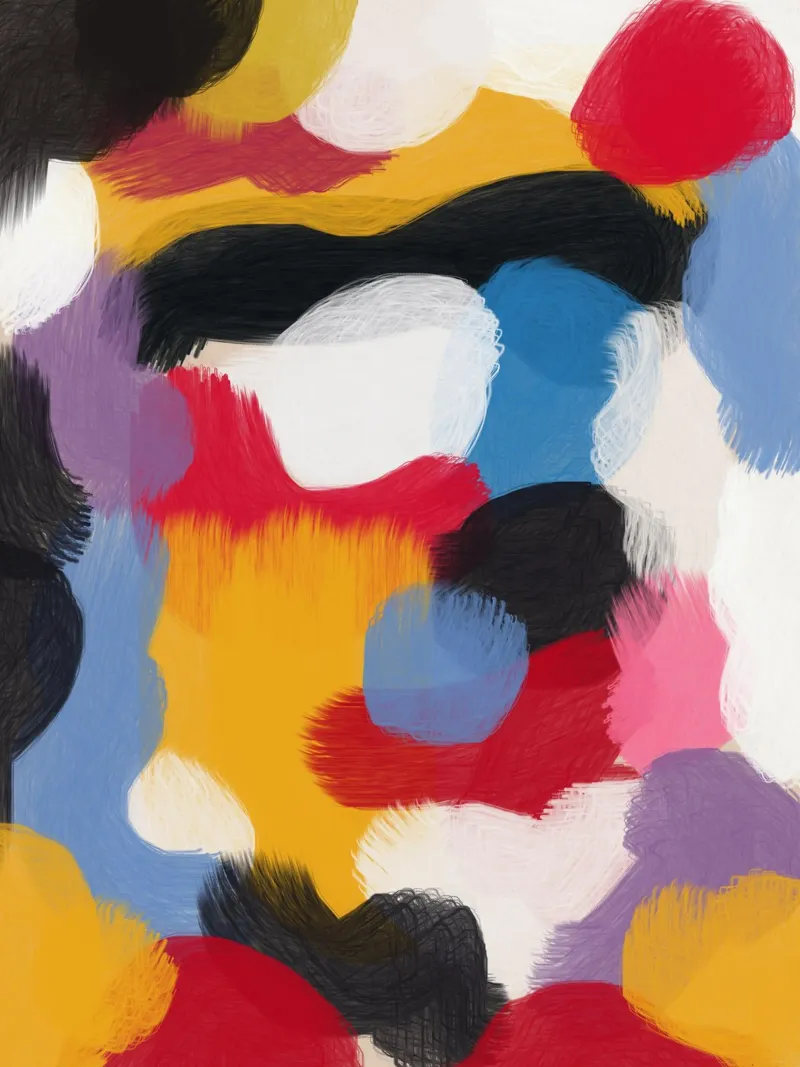 Layering depth 02 canvas by Little Dean