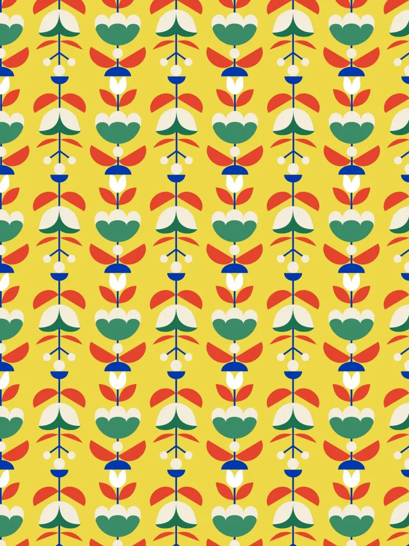 Repetitive pattern 52 canvas by Little Dean