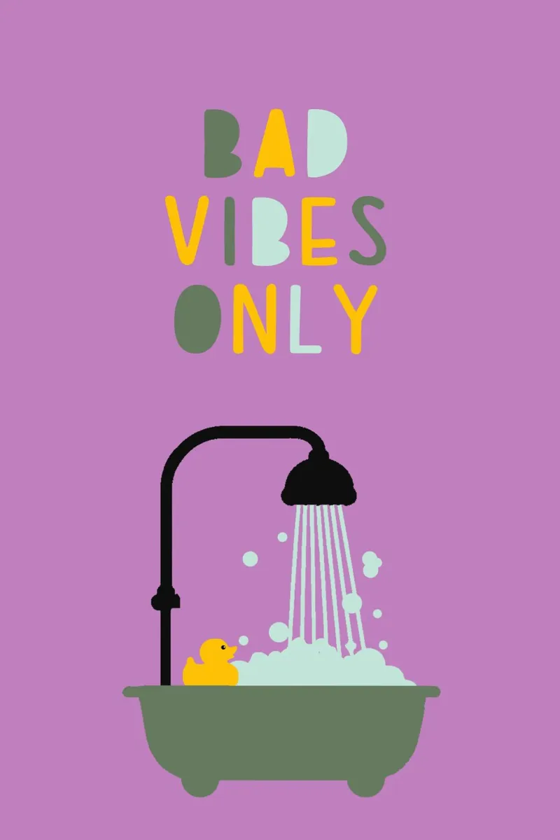 Bad vibes only hahnemühle by maramirage