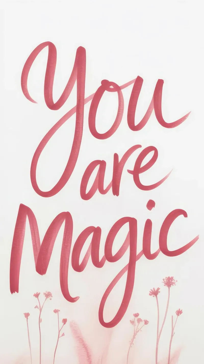 YOU ARE MAGIC pellicola backlit da 20 Farben