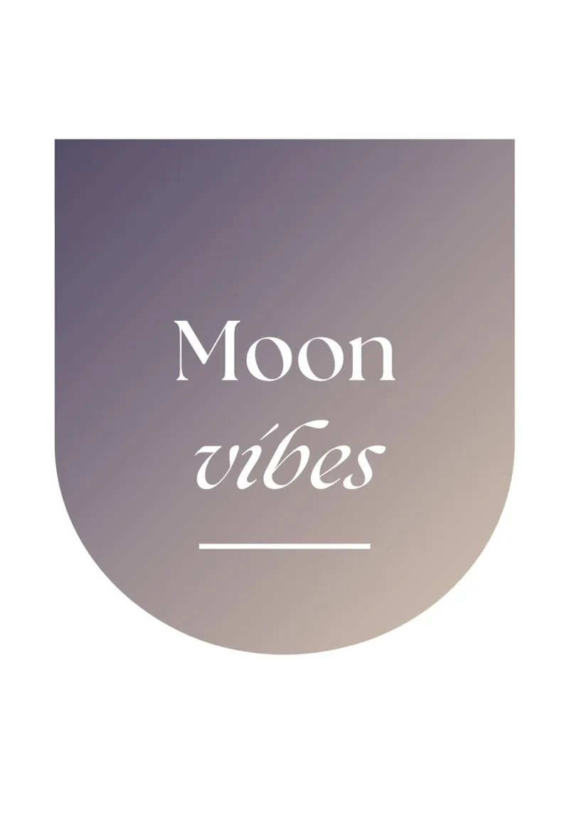 Moon Vibes alluminio dibond da studio.ladina