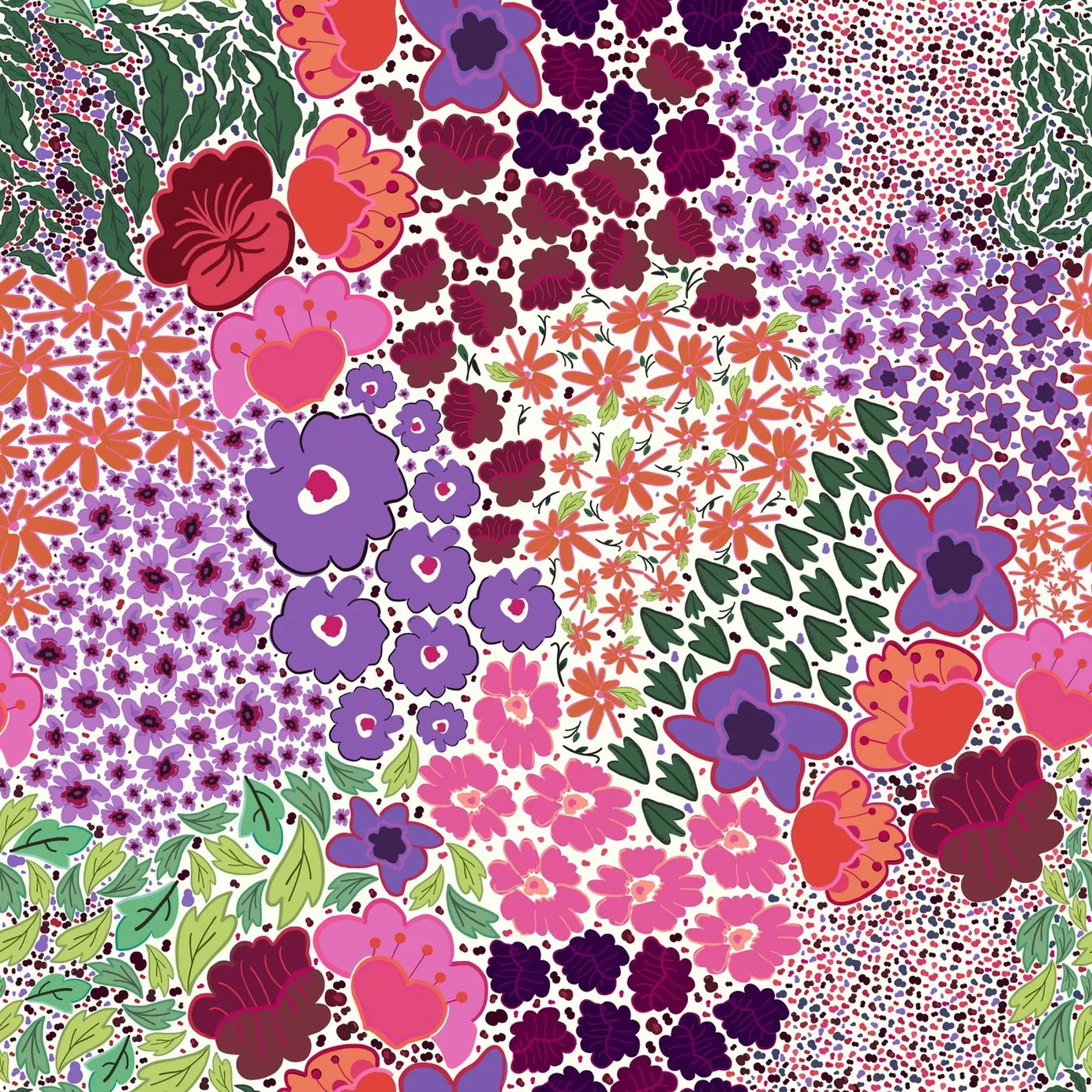 Fiore vivace a forma di foglia poster da gulsengunel