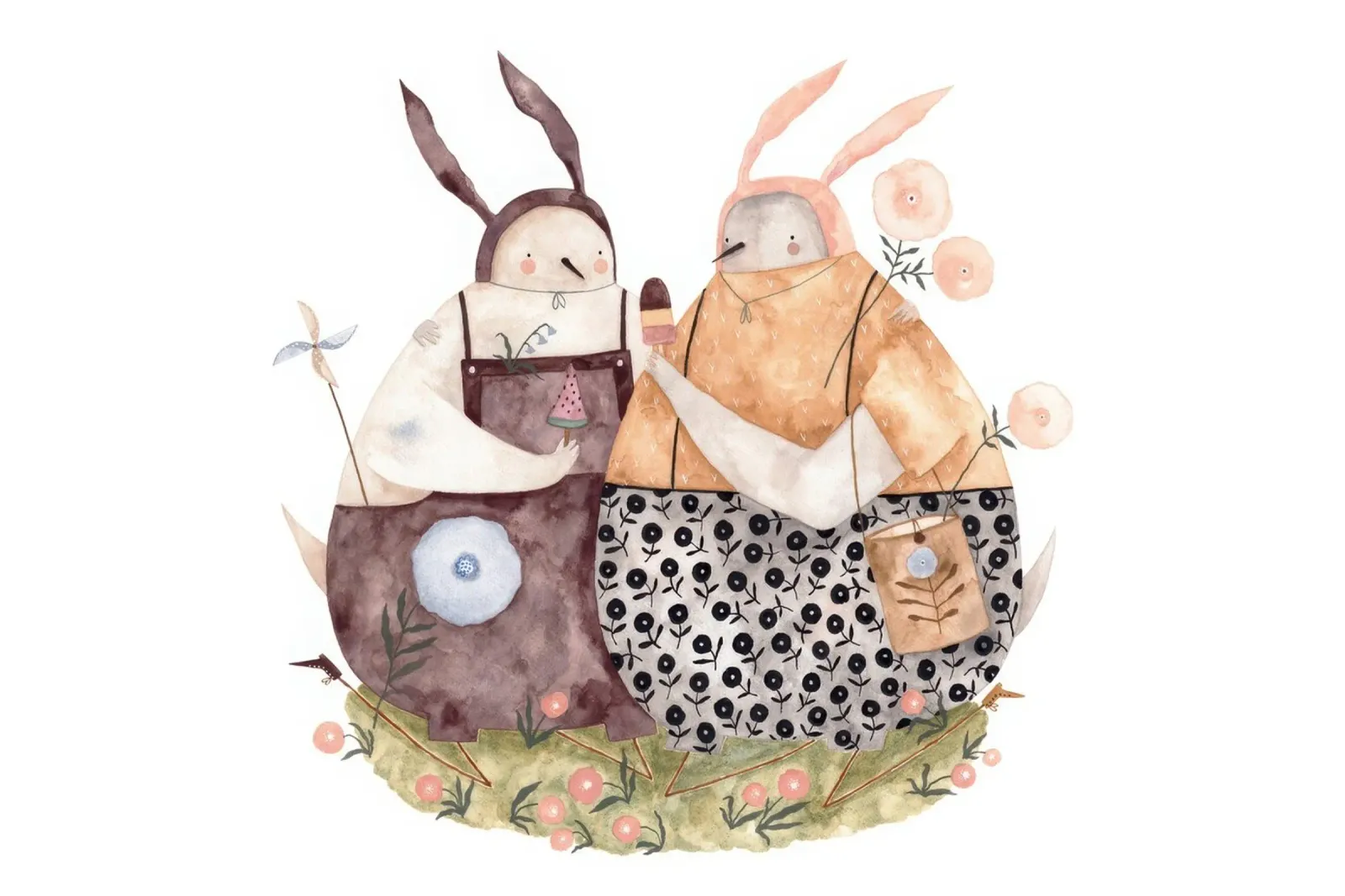 Claudia Voglhuber - Gelato poster con telaio in legno da muench benjamin
