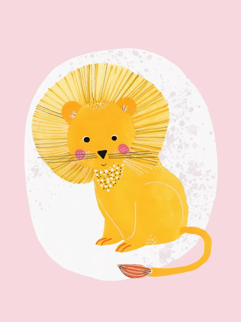Lisa Dolson - Lion canvas by muench benjamin
