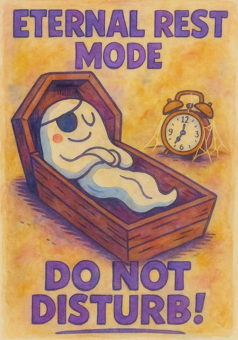 eternal rest mode do not disturb hahnemühle by kadilans