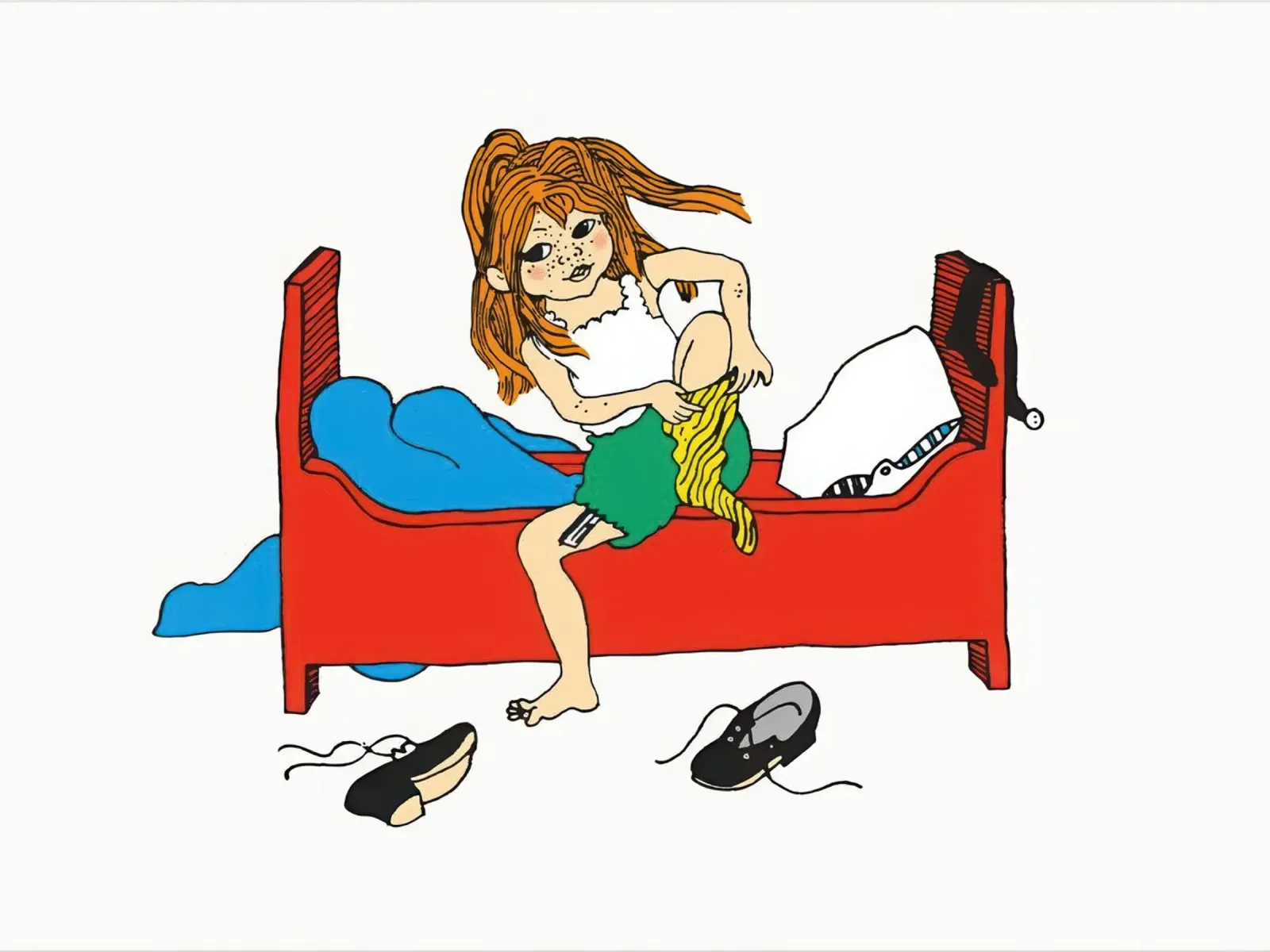 Pippis Morgenroutine Hahnemühle von Earl Beeman