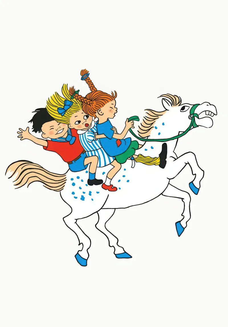 Pippi in fuga plexiglass da Earl Beeman