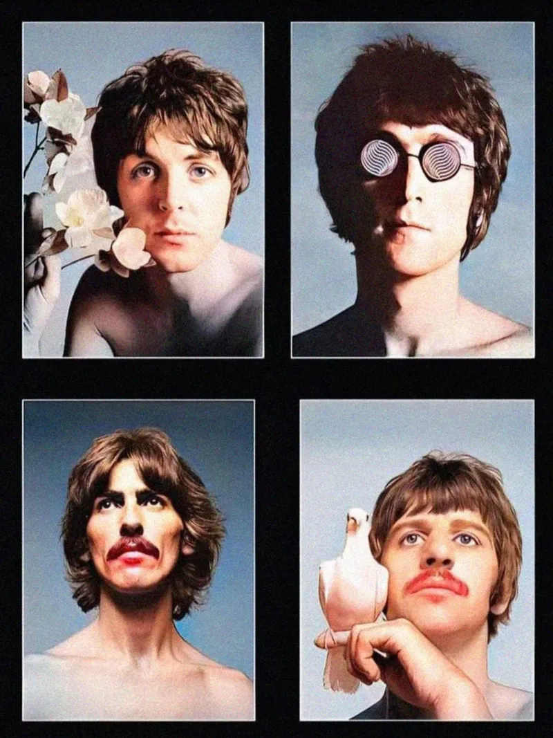 Conozca a los Beatles en directo poster de nabcu