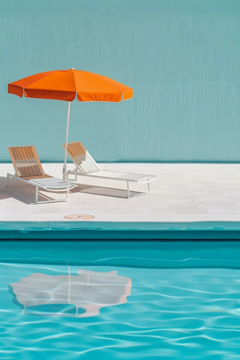 Summer Bliss poster con telaio in legno da Mosaic Dialogue