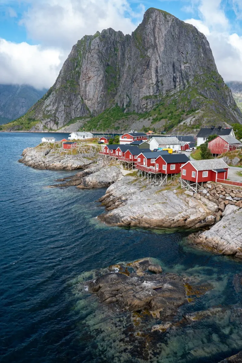 Lofoten in Norvegia poster da anderm