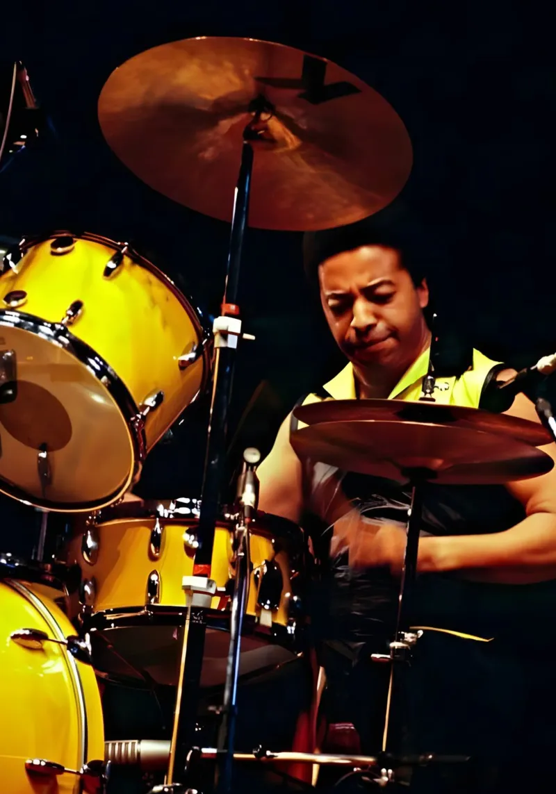 Tony Williams poster con telaio in legno da Low poly art