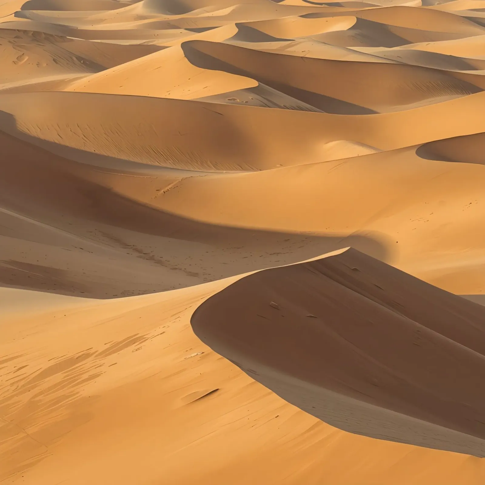 Paesaggio delle dune di sabbia poster con telaio in plastica da DesignDoodle