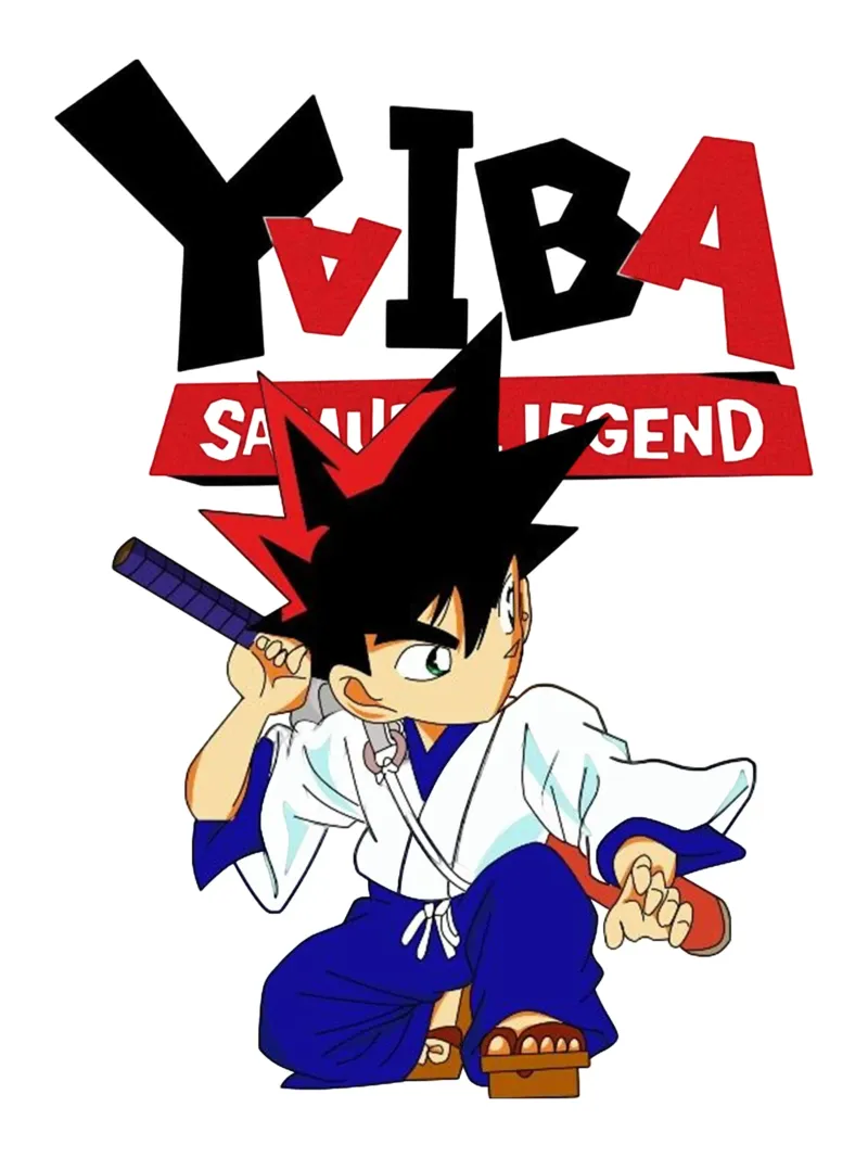 Best Scene Yaiba Kurogane tela con Cornice a cassetta da https://www.juniqe.com/uk/shop/Henndraws
