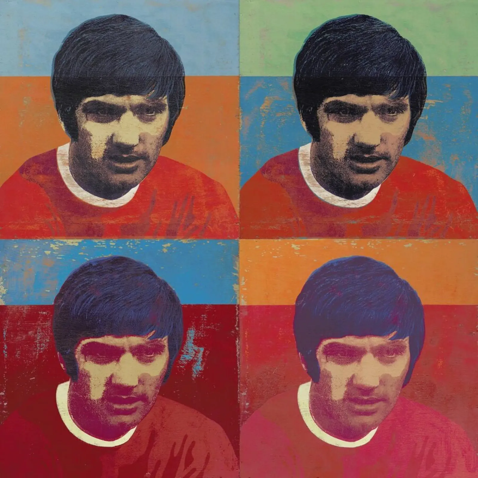 George Best 4 pellicola backlit da Andy Bridge