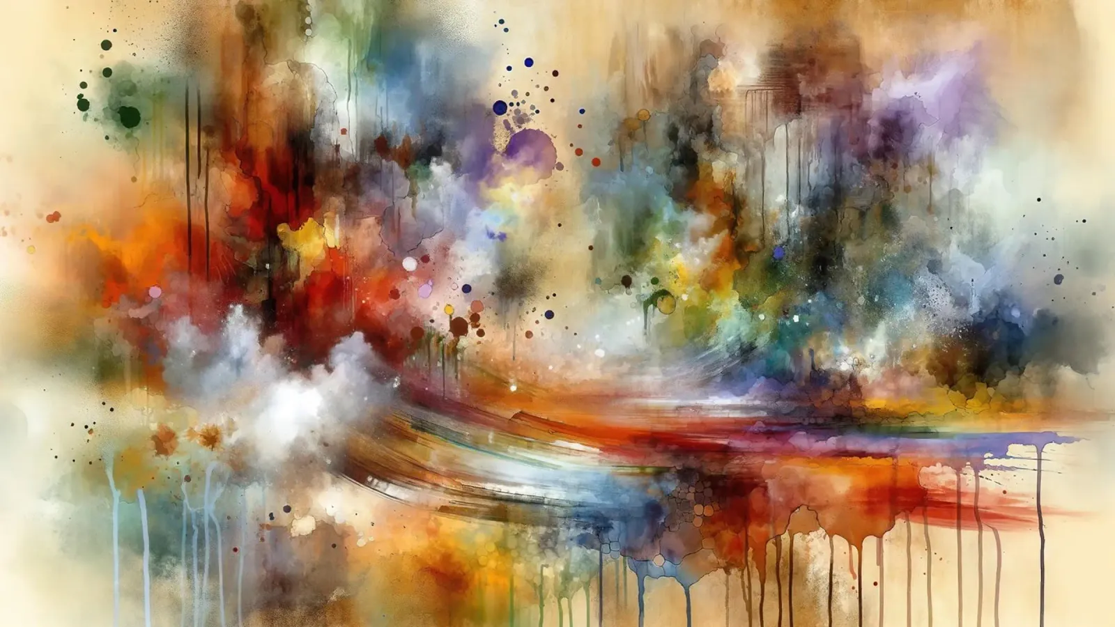Un vibrante tocco di colore poster da Chromatic Fusion Studio