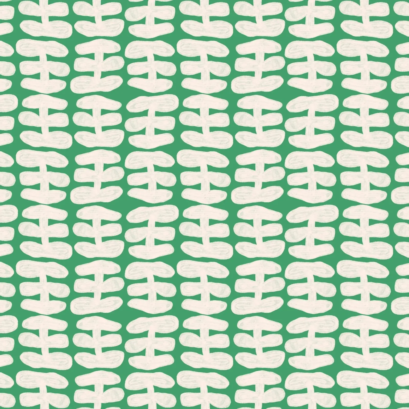 Repetitive pattern 53 canvas with Floater frame by Little Dean