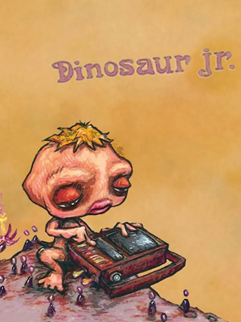 Dinosaur Jr band poster da van hellen