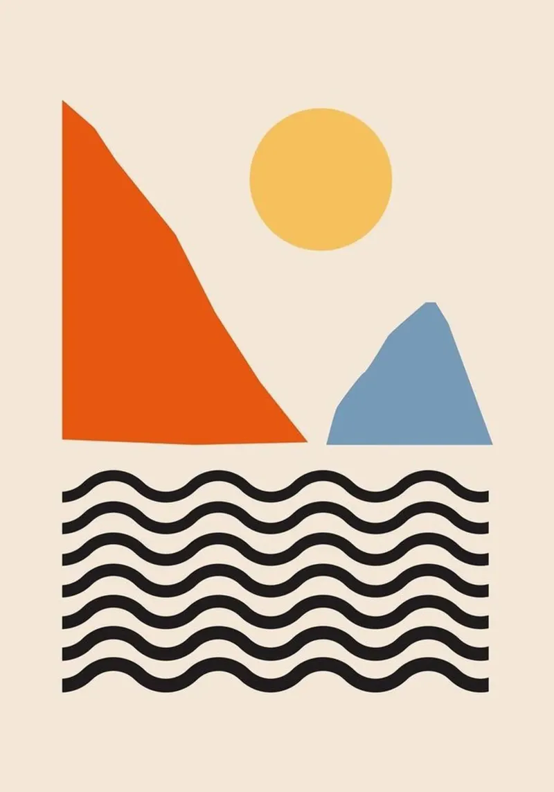 Arte semplice poster da cosmos studio