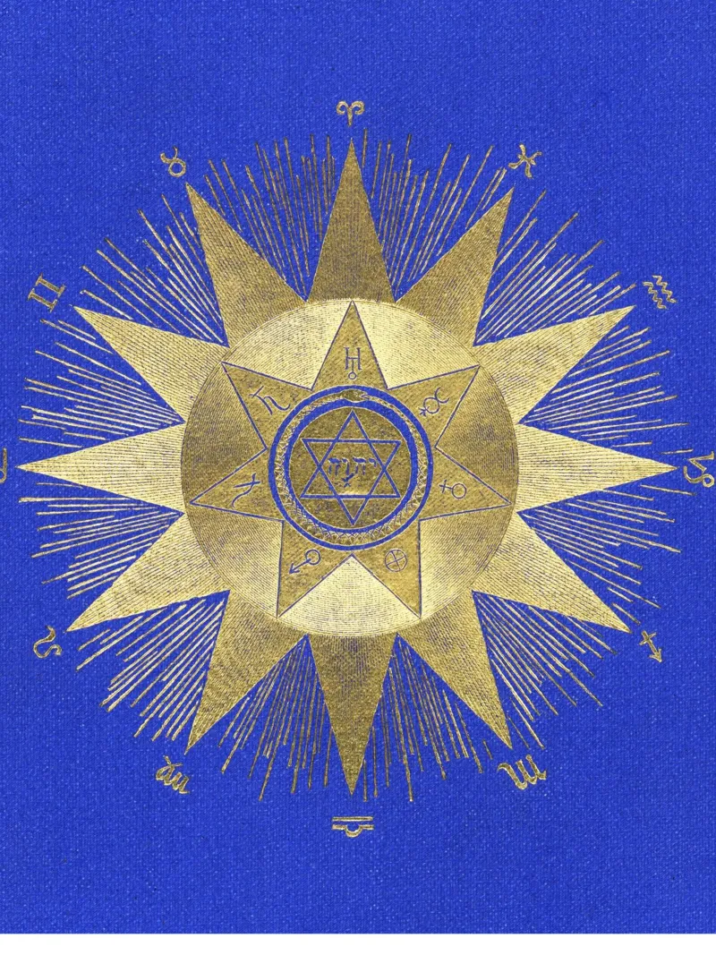The rising signs poster con telaio in plastica da vintageshop