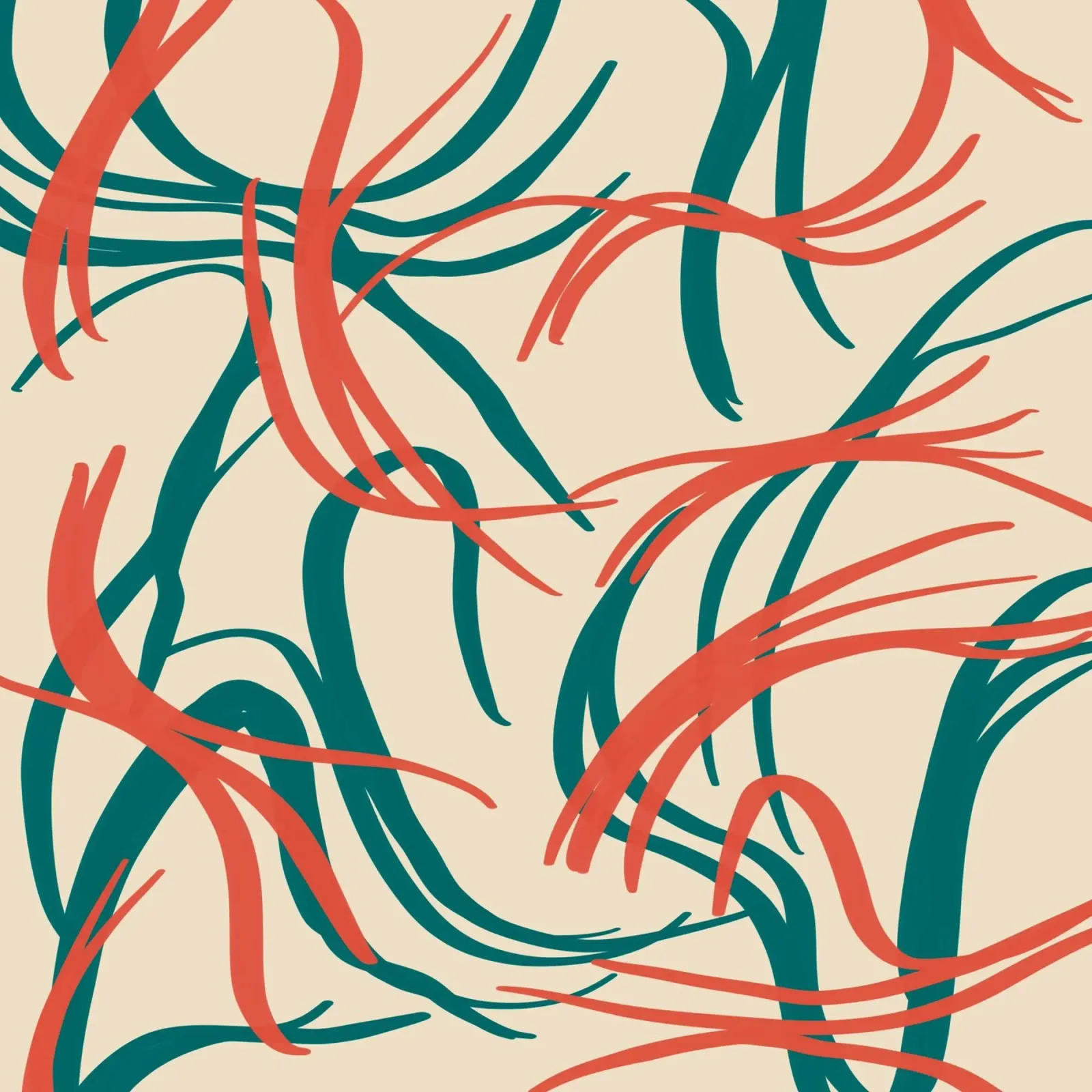 Fluid design 05 canvas by Little Dean