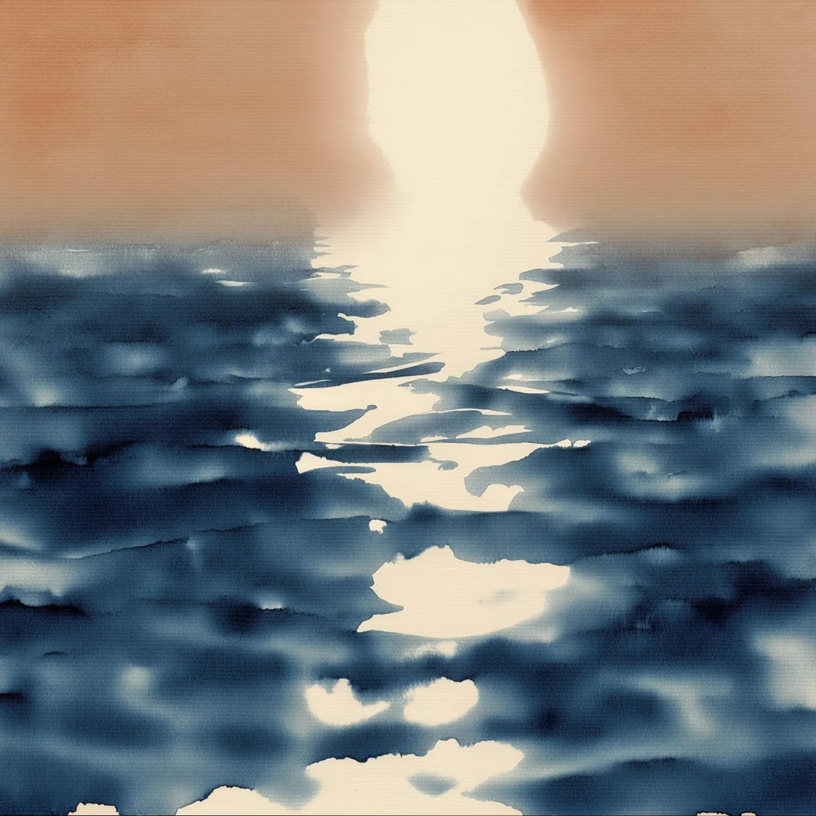 Solstice Tide canvas with Floater frame by Matthias Keller Studio