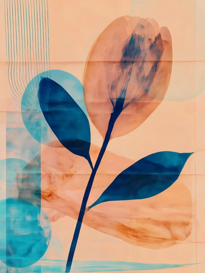 Frequenza dei petali 2 poster da Seed & Signal