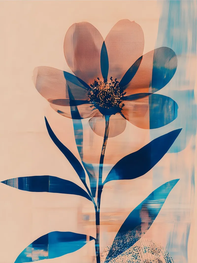 Frequenza dei petali 4 poster da Seed & Signal