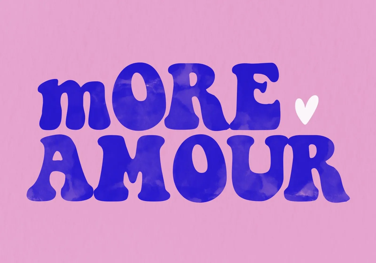 More Amour poster da Attaboy Dsgn