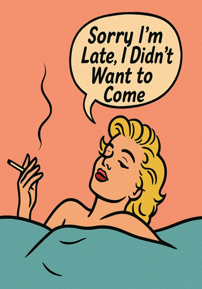 donne retro popart poster con telaio in legno da kadilans
