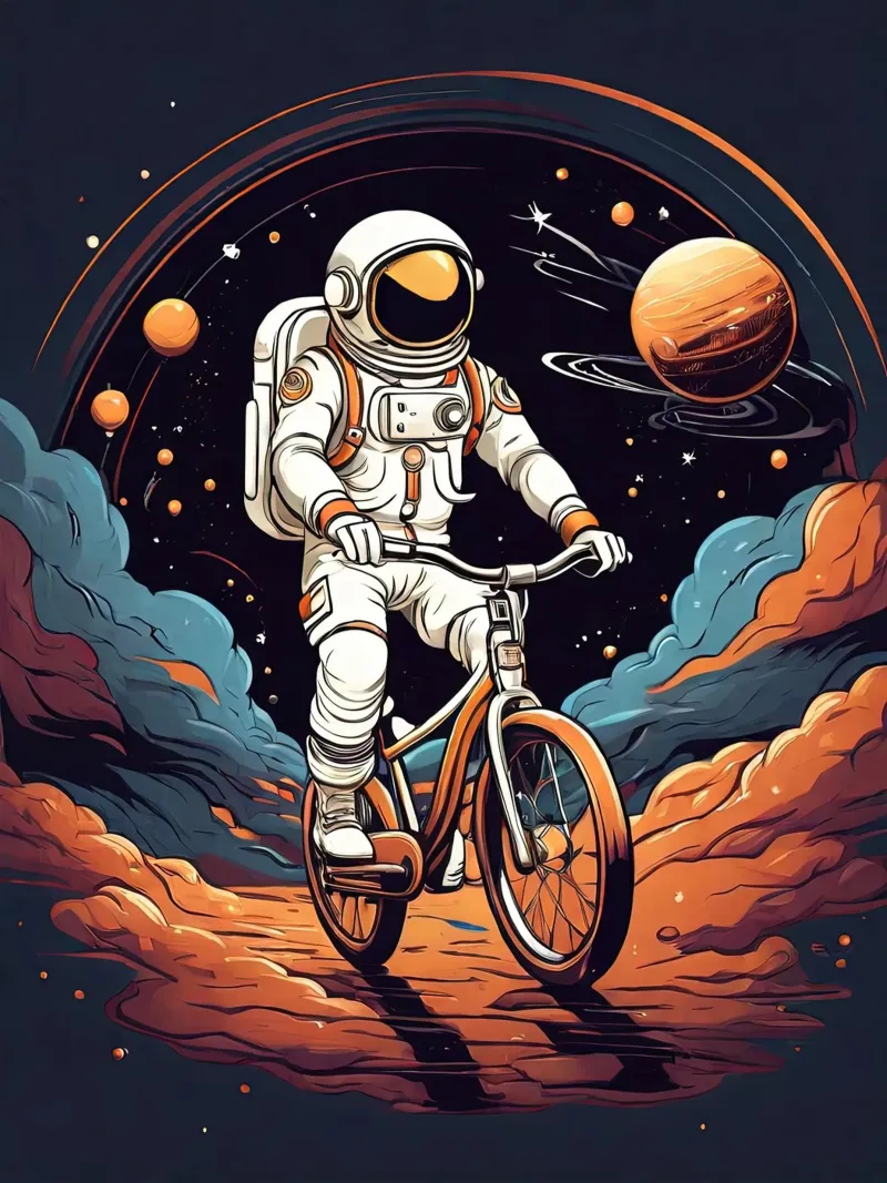 Diventa astronauta poster da Delaney Okuneva