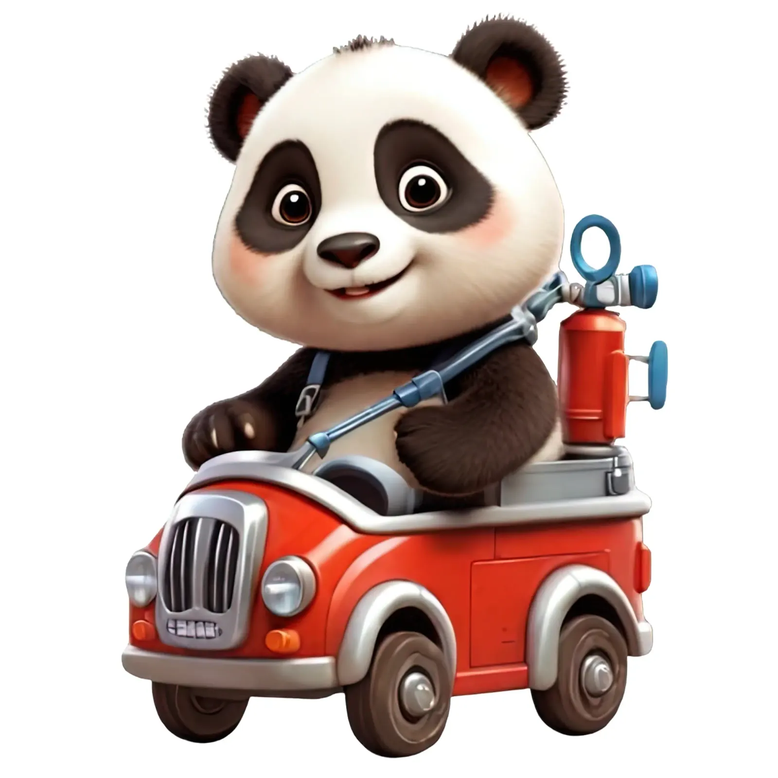 Panda pompiere poster da Delaney Okuneva