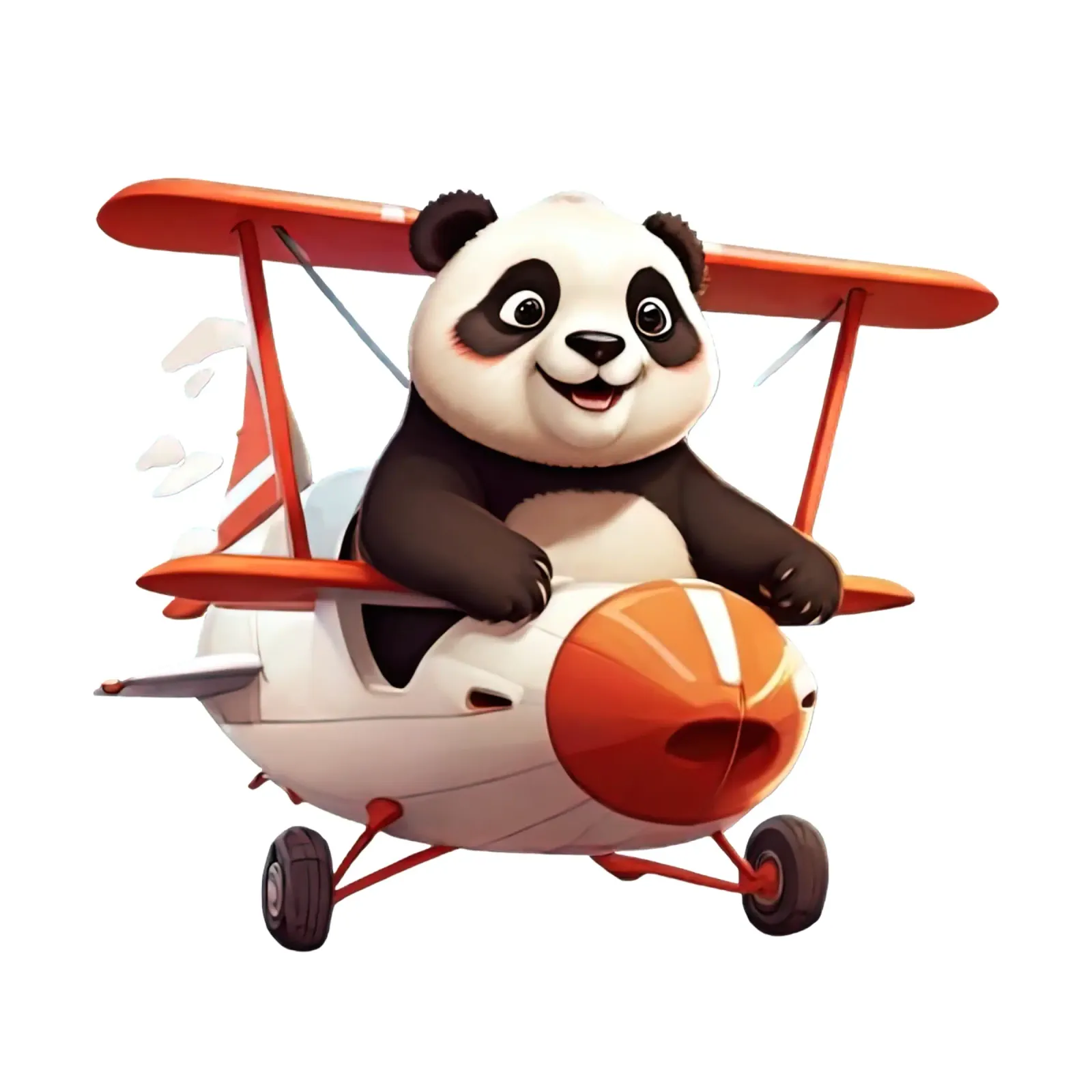 Panda Can Flay poster da Delaney Okuneva