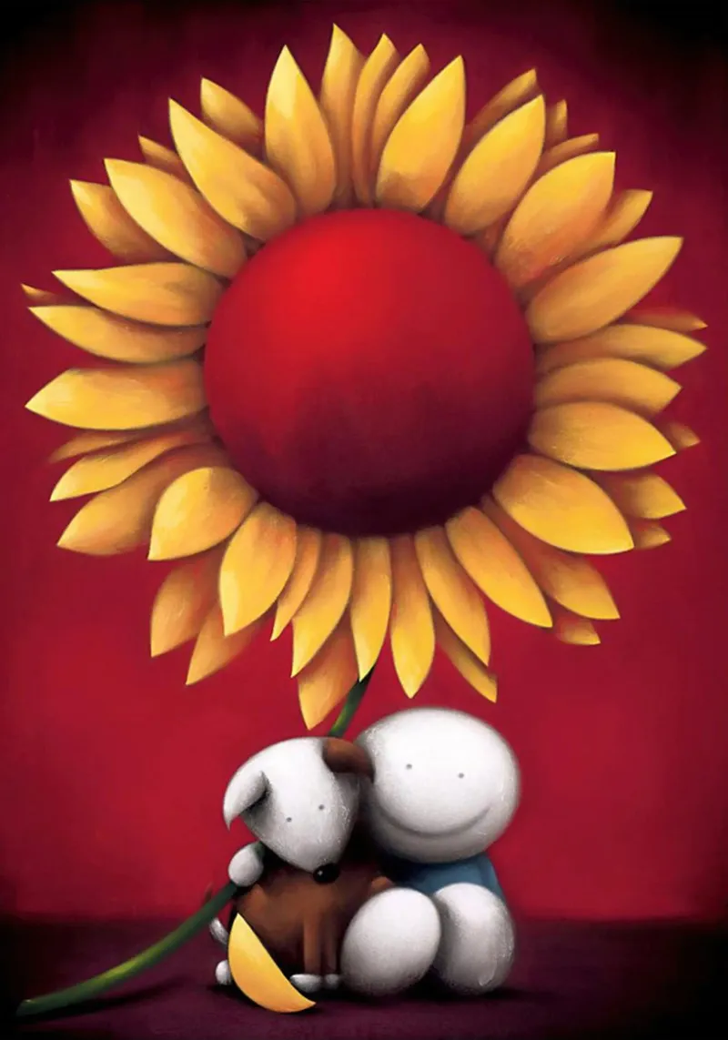 Doug Hyde My Sunshine di Doug Hyde poster con telaio in plastica da Hyde Hi