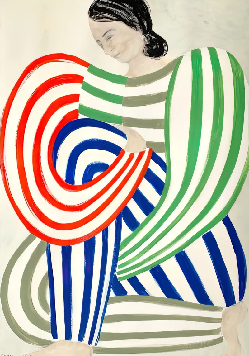 Sofia Lind 33 poster con telaio in plastica da William Brown