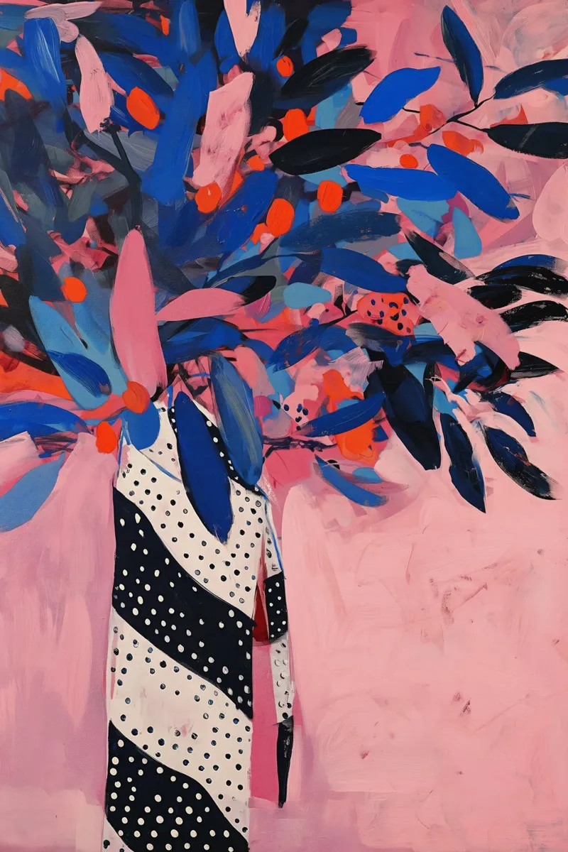 Blue Bouquet poster da treechild