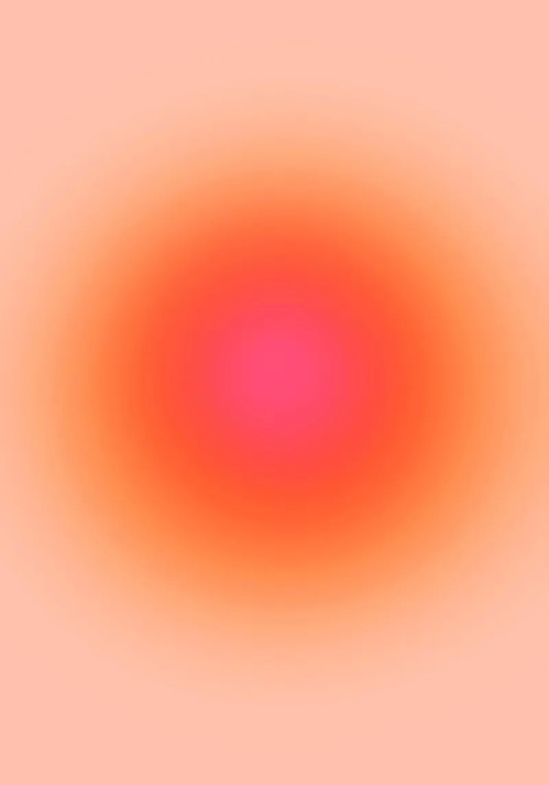 Aura orange/pink hahnemühle by felixschuster