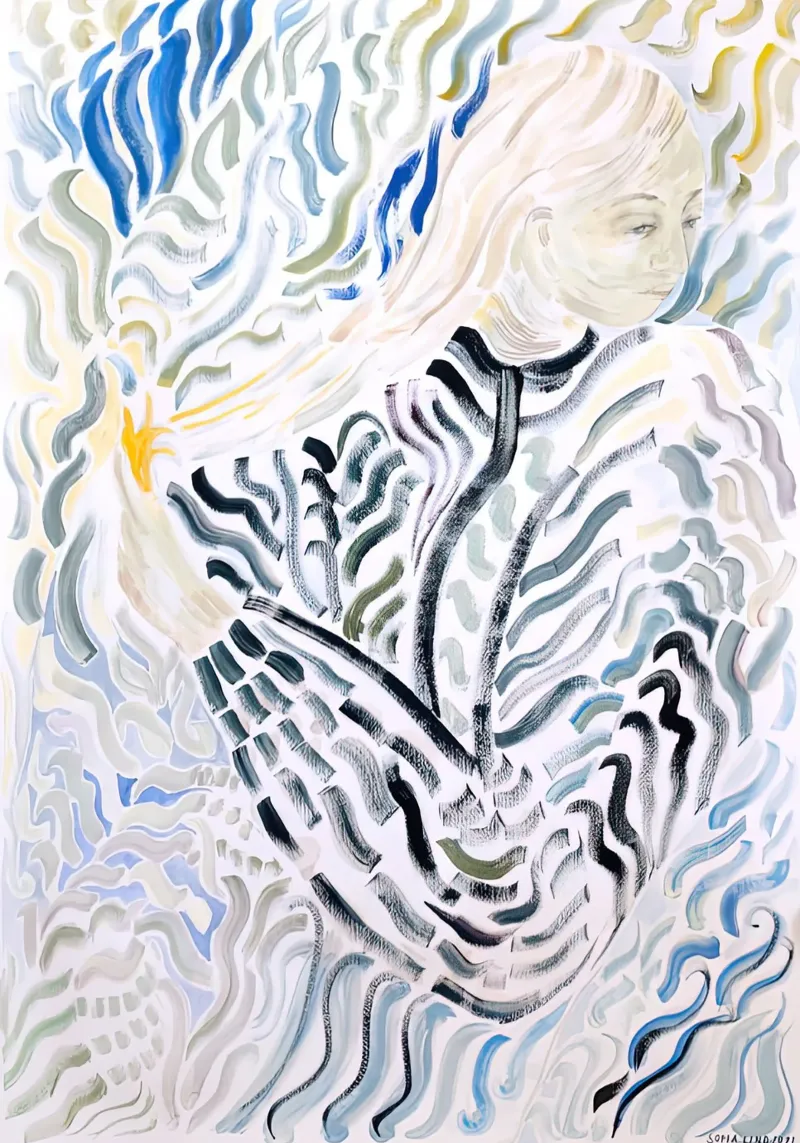 Sofia Lind 43 poster con telaio in plastica da William Brown