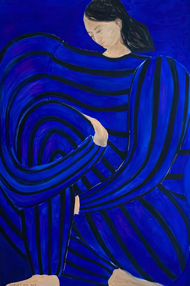 Sofia Lind 56 poster con telaio in plastica da William Brown