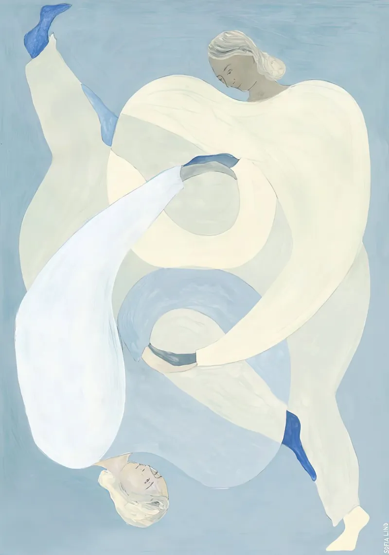 Sofia Lind 60 poster con telaio in plastica da William Brown