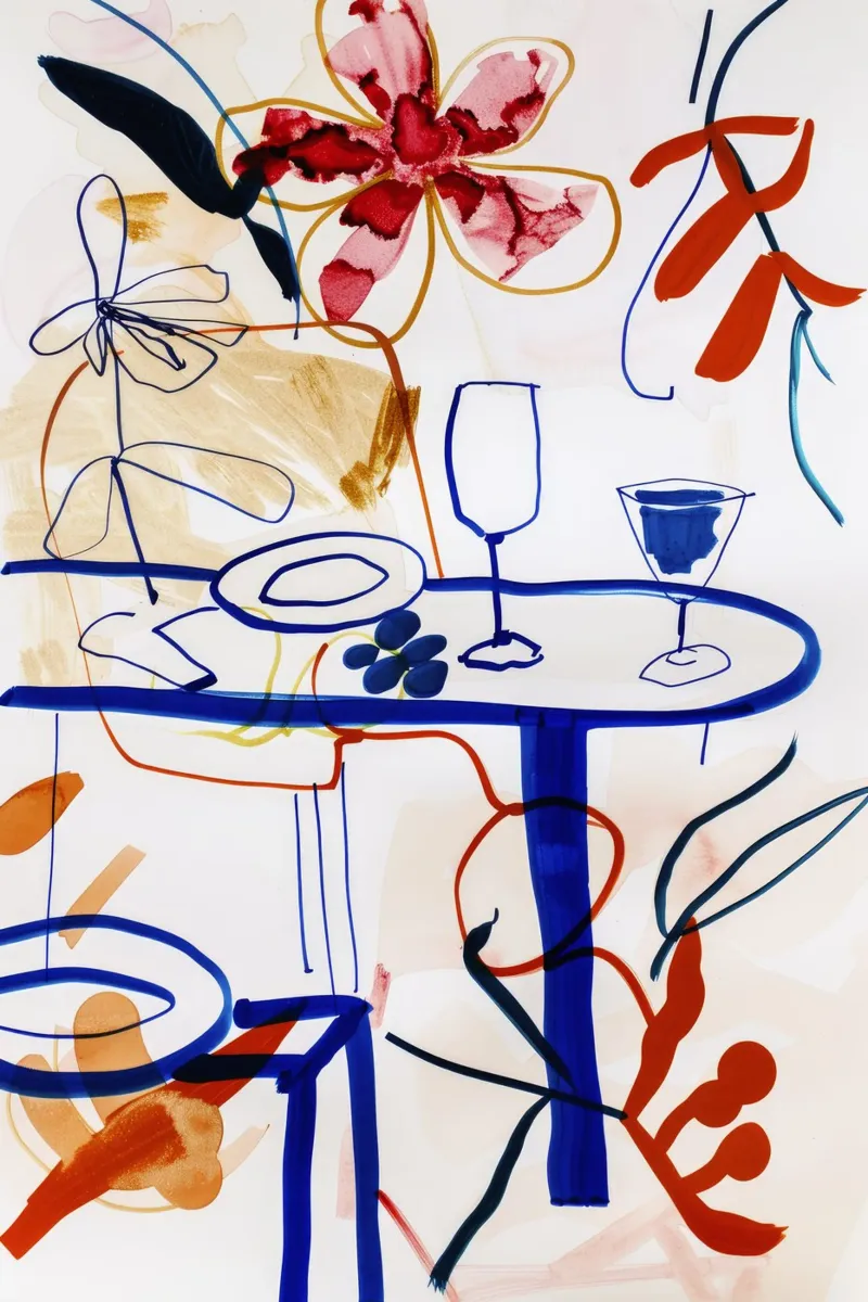 Kitchen Still Life acrylic glass by treechild