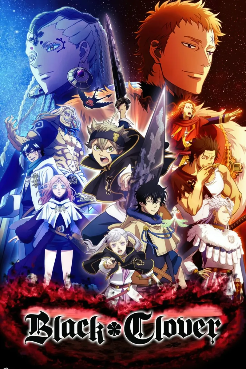 Trifoglio nero - Manga poster da Junior Harrington