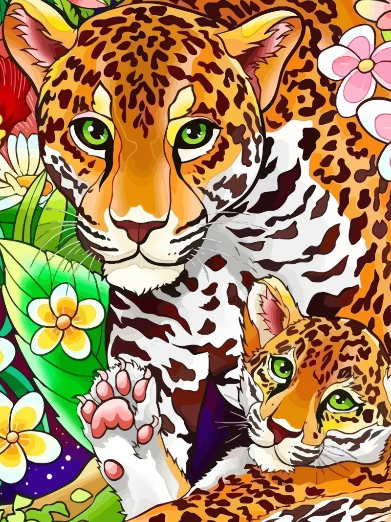 Tigers poster da Dumery Art