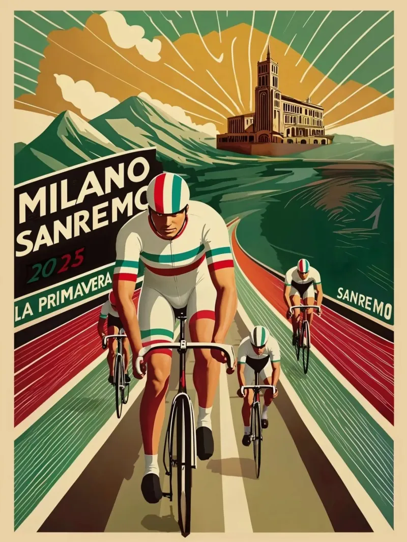 strada di montagna poster con telaio in plastica da Amber Hughes