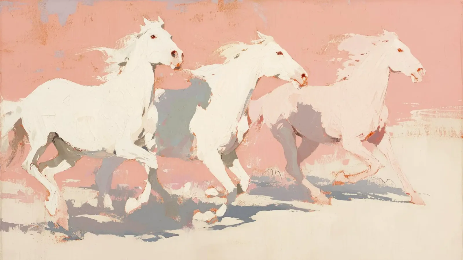 Wild Horses No 2 pellicola backlit da treechild