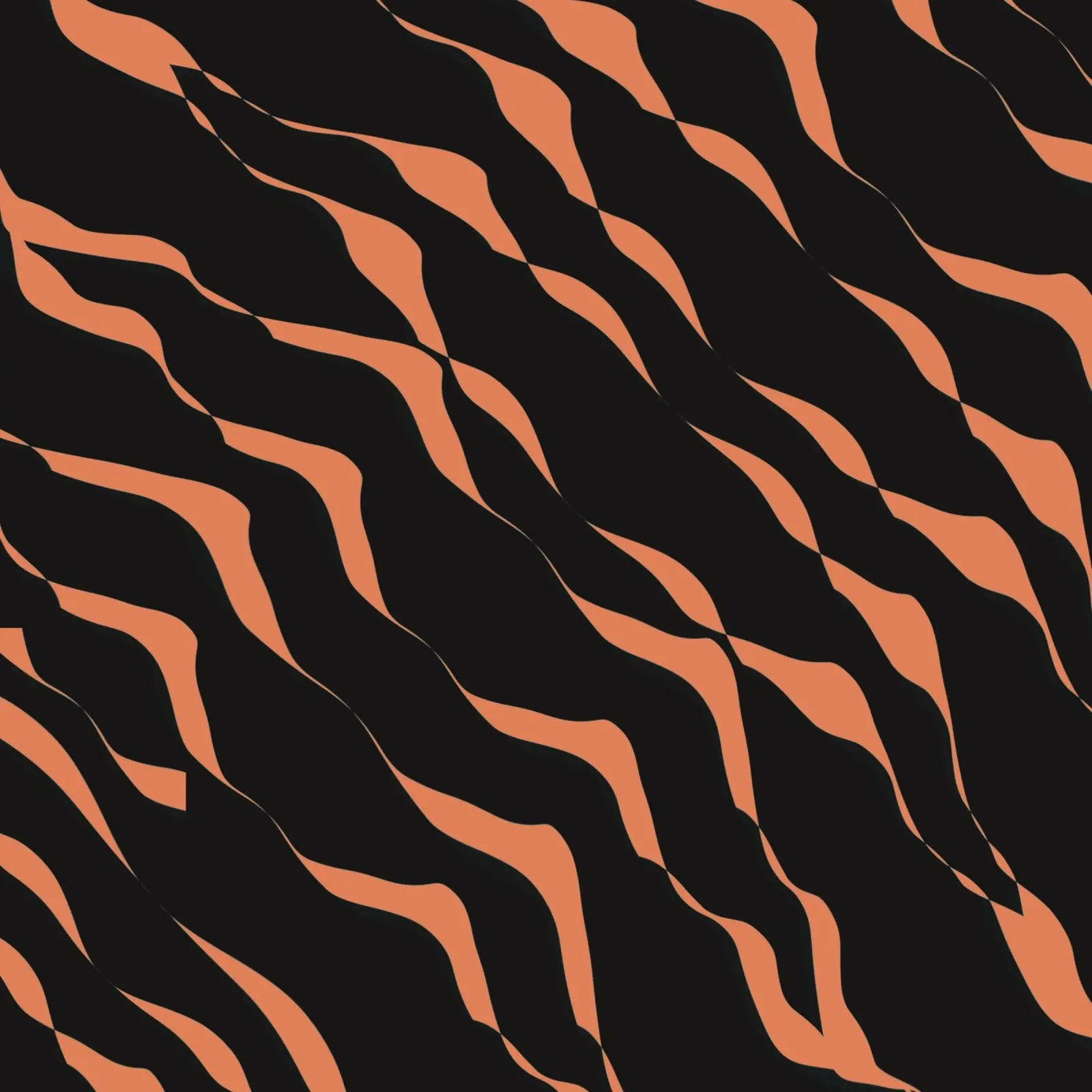 Waves pattern 03 hahnemühle by Little Dean