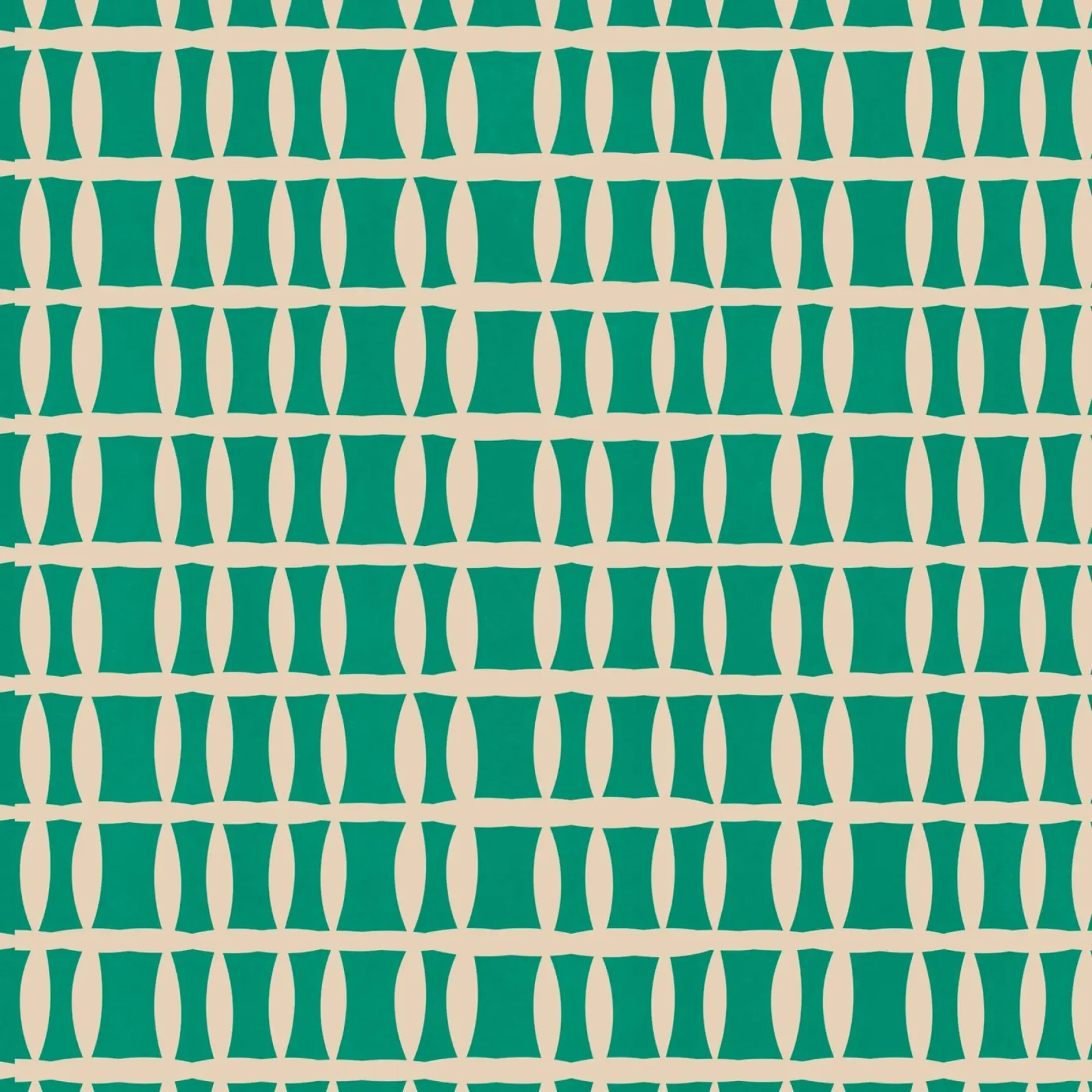 Decorative grid 02 canvas with Floater frame by Little Dean